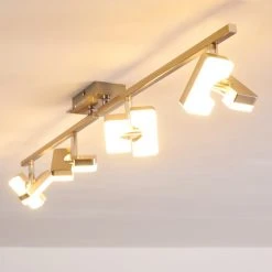 Hofstein Sumoas Deckenspot LED Nickel-Matt, 4-flammig -LED Leuchten Verkäufe 2022 sumoas deckenspot h3010037 do5 8