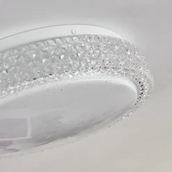 Hofstein Suno Deckenleuchte LED Weiß, Transparent, Klar, 1-flammig -LED Leuchten Verkäufe 2022 suno deckenleuchte h3383582 2