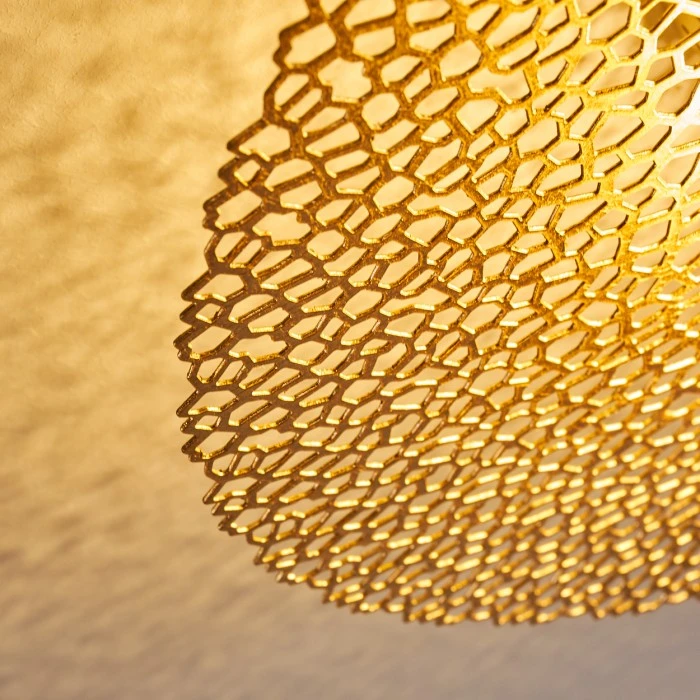 Hofstein Sunrise Deckenleuchte LED Rostfarben, Gold, 1-flammig 6 Hofstein Sunrise Deckenleuchte LED Rostfarben, Gold, 1-flammig – Bild 6