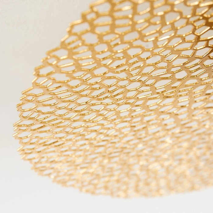 Hofstein Sunrise Deckenleuchte LED Rostfarben, Gold, 1-flammig 7 Hofstein Sunrise Deckenleuchte LED Rostfarben, Gold, 1-flammig – Bild 7