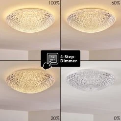 Hofstein Suvara Deckenleuchte LED Weiß, 1-flammig -LED Leuchten Verkäufe 2022 suvara deckenleuchte h3274866 do1 3