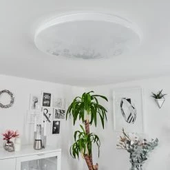 Hofstein Sweet Deckenpanel LED Weiß, 1-flammig, Fernbedienung -LED Leuchten Verkäufe 2022 sweet deckenpanel h3562444 11