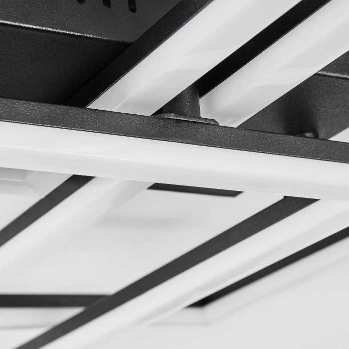 Hofstein Taleta Deckenleuchte LED Schwarz, 1-flammig 3 Hofstein Taleta Deckenleuchte LED Schwarz, 1-flammig – Bild 3