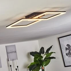 Hofstein Taleta Deckenleuchte LED Schwarz, 1-flammig -LED Leuchten Verkäufe 2022 taleta deckenleuchte h3457221 6