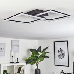 Hofstein Taleta Deckenleuchte LED Schwarz, 1-flammig -LED Leuchten Verkäufe 2022 taleta deckenleuchte h3457221 9