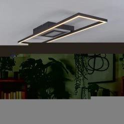 Hofstein Taleta Deckenleuchte LED Schwarz, 1-flammig -LED Leuchten Verkäufe 2022 taleta deckenleuchte h3551530 10