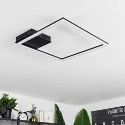 Hofstein Taleta Deckenleuchte LED Schwarz, 1-flammig -LED Leuchten Verkäufe 2022 taleta deckenleuchte h3650752 4