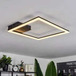 Hofstein Taleta Deckenleuchte LED Schwarz, 1-flammig -LED Leuchten Verkäufe 2022 taleta deckenleuchte h3650752 8