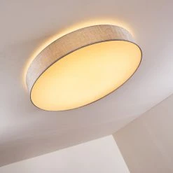 Hofstein Tallaboa Deckenleuchte LED Weiß, 1-flammig, Fernbedienung -LED Leuchten Verkäufe 2022 tallaboa deckenleuchte h3168660 do1 3