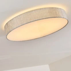 Hofstein Tallaboa Deckenleuchte LED Silber, 1-flammig, Fernbedienung -LED Leuchten Verkäufe 2022 tallaboa deckenleuchte h3225820 do1 15