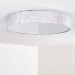 Hofstein Tallaboa Deckenleuchte LED Silber, 1-flammig, Fernbedienung -LED Leuchten Verkäufe 2022 tallaboa deckenleuchte h3225820 do1 20