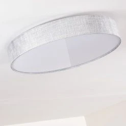 Hofstein Tallaboa Deckenleuchte LED Silber, 1-flammig, Fernbedienung -LED Leuchten Verkäufe 2022 tallaboa deckenleuchte h3225820 do1 5