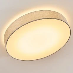 Hofstein Tallaboa Deckenleuchte LED Silber, 1-flammig, Fernbedienung -LED Leuchten Verkäufe 2022 tallaboa deckenleuchte h3225820 do1 6