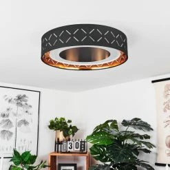 Hofstein Tallaboa Deckenleuchte LED Schwarz, Weiß, 1-flammig -LED Leuchten Verkäufe 2022 tallaboa deckenleuchte h3561492 4