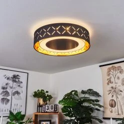 Hofstein Tallaboa Deckenleuchte LED Schwarz, Weiß, 1-flammig -LED Leuchten Verkäufe 2022 tallaboa deckenleuchte h3561492 6