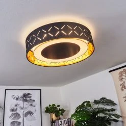 Hofstein Tallaboa Deckenleuchte LED Schwarz, Weiß, 1-flammig -LED Leuchten Verkäufe 2022 tallaboa deckenleuchte h3561492 8