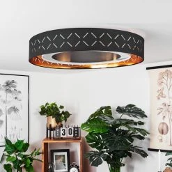 Hofstein Tallaboa Deckenleuchte LED Schwarz, Weiß, 1-flammig -LED Leuchten Verkäufe 2022 tallaboa deckenleuchte h3562024 4