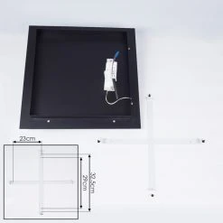 Hofstein Taxmido Deckenleuchte LED Schwarz, 1-flammig -LED Leuchten Verkäufe 2022 taxmido deckenleuchte h3417492 4
