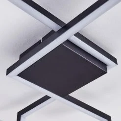 Hofstein Taxmido Deckenleuchte LED Schwarz, Weiß, 1-flammig, Fernbedienung -LED Leuchten Verkäufe 2022 taxmido deckenleuchte h3417515 5