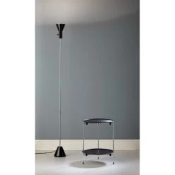 Tecnolumen ES 57 LED Fluter Chrom, Schwarz, 1-flammig -LED Leuchten Verkäufe 2022 tecnolumen es 57 led fluter es 57 sw led 2