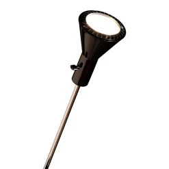 Tecnolumen ES 57 LED Fluter Chrom, Schwarz, 1-flammig -LED Leuchten Verkäufe 2022 tecnolumen es 57 led fluter es 57 sw led 3