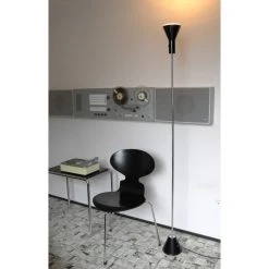 Tecnolumen ES 57 LED Fluter Chrom, Schwarz, 1-flammig -LED Leuchten Verkäufe 2022 tecnolumen es 57 led fluter es 57 sw led 4