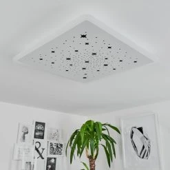 Hofstein Telsen Deckenpanel LED Weiß, 2-flammig, Fernbedienung, Farbwechsler 23 Hofstein Telsen Deckenpanel LED Weiß, 2-flammig, Fernbedienung, Farbwechsler -LED Leuchten Verkäufe 2022 telsen deckenpanel h3562772 11