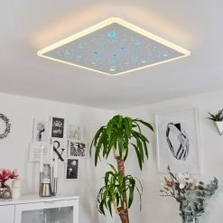 Hofstein Telsen Deckenpanel LED Weiß, 2-flammig, Fernbedienung, Farbwechsler 20 Hofstein Telsen Deckenpanel LED Weiß, 2-flammig, Fernbedienung, Farbwechsler -LED Leuchten Verkäufe 2022 telsen deckenpanel h3562772 8