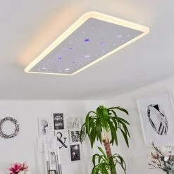 Hofstein Telsen Deckenpanel LED Weiß, 2-flammig, Fernbedienung, Farbwechsler 18 Hofstein Telsen Deckenpanel LED Weiß, 2-flammig, Fernbedienung, Farbwechsler -LED Leuchten Verkäufe 2022 telsen deckenpanel h3562796 6