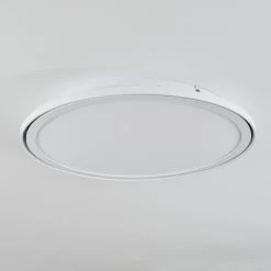 Hofstein Telsen Deckenpanel LED Wei&szlig;, 2-flammig, Fernbedienung, Farbwechsler -LED Leuchten Verkäufe 2022 telsen deckenpanel h3562819 7