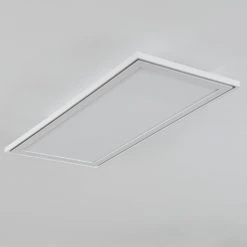 Hofstein Telsen Deckenpanel LED Weiß, 2-flammig, Fernbedienung, Farbwechsler -LED Leuchten Verkäufe 2022 telsen deckenpanel h3562864 7