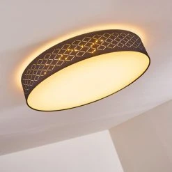 Hofstein Temuka Deckenleuchte LED Weiß, 1-flammig, Fernbedienung 36 Hofstein Temuka Deckenleuchte LED Weiß, 1-flammig, Fernbedienung -LED Leuchten Verkäufe 2022 temuka deckenleuchte h3168943 do1 11