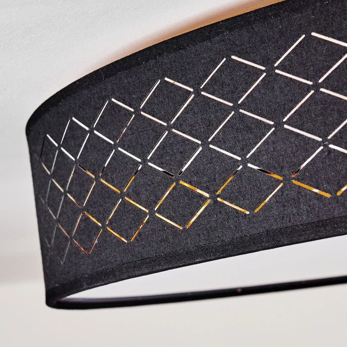 Hofstein Temuka Deckenleuchte LED Weiß, Schwarz, 1-flammig, Fernbedienung 7 Hofstein Temuka Deckenleuchte LED Weiß, Schwarz, 1-flammig, Fernbedienung – Bild 7