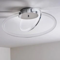 Hofstein Tesoro Deckenleuchte LED Chrom, 1-flammig -LED Leuchten Verkäufe 2022 tesoro deckenleuchte h167497 13