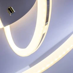 Hofstein Tesoro Deckenleuchte LED Chrom, 1-flammig -LED Leuchten Verkäufe 2022 tesoro deckenleuchte h167497 16