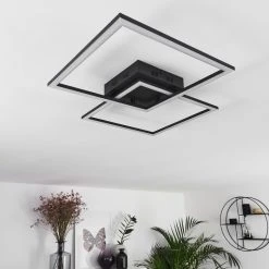 Hofstein Thara Deckenleuchte LED Schwarz, 1-flammig, Fernbedienung -LED Leuchten Verkäufe 2022 thara deckenleuchte h3392539 12