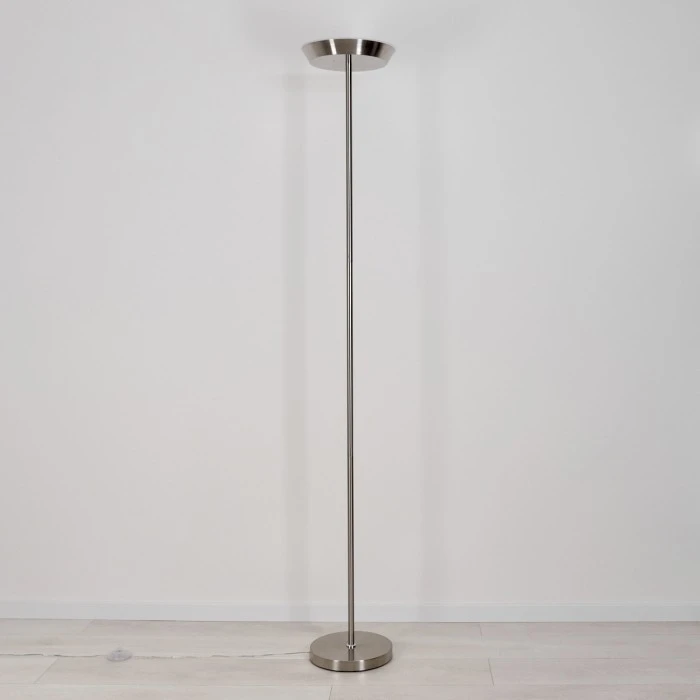 Hofstein Theron Deckenfluter LED Nickel-Matt, 1-flammig, Fernbedienung 8 Hofstein Theron Deckenfluter LED Nickel-Matt, 1-flammig, Fernbedienung – Bild 8