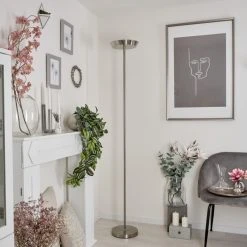 Hofstein Theron Deckenfluter LED Nickel-Matt, 1-flammig, Fernbedienung 19 Hofstein Theron Deckenfluter LED Nickel-Matt, 1-flammig, Fernbedienung -LED Leuchten Verkäufe 2022 theron deckenfluter h3552346 9