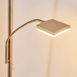 Hofstein Thyolo Deckenfluter LED Stahl geb&uuml;rstet, 2-flammig -LED Leuchten Verkäufe 2022 thyolo deckenfluter h3166215 do1 7