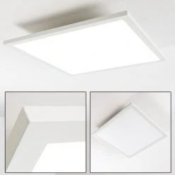 Hofstein Timra Deckenpanel LED Weiß, 1-flammig