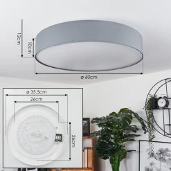 Hofstein Tise Deckenleuchte LED Weiß, 1-flammig -LED Leuchten Verkäufe 2022 tise deckenleuchte h3458730 3