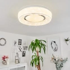 Hofstein Tobosy Deckenleuchte LED Weiß, 1-flammig, Fernbedienung 20 Hofstein Tobosy Deckenleuchte LED Weiß, 1-flammig, Fernbedienung -LED Leuchten Verkäufe 2022 tobosy deckenleuchte h3562710 9