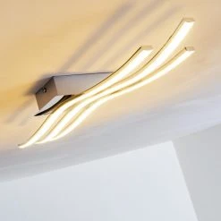 Hofstein Tolva Deckenleuchte LED Chrom, 1-flammig -LED Leuchten Verkäufe 2022 tolva deckenleuchte h3098134 do2 12