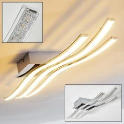 Hofstein Tolva Deckenleuchte LED Chrom, 1-flammig -LED Leuchten Verkäufe 2022 tolva deckenleuchte h3098134 do2 22