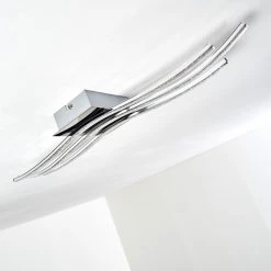 Hofstein Tolva Deckenleuchte LED Chrom, 1-flammig -LED Leuchten Verkäufe 2022 tolva deckenleuchte h3098134 do2 5