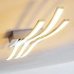 Hofstein Tolva Deckenleuchte LED Chrom, 1-flammig -LED Leuchten Verkäufe 2022 tolva deckenleuchte h3098134 do2 6