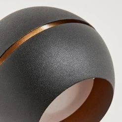 Hofstein Tome Wandleuchte LED Messing, Schwarz, 1-flammig -LED Leuchten Verkäufe 2022 tome wandleuchte h3609798 5