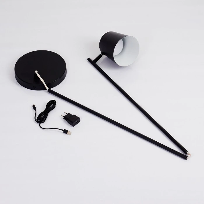 Hofstein Tontolos Stehleuchte LED Schwarz, 1-flammig 5 Hofstein Tontolos Stehleuchte LED Schwarz, 1-flammig – Bild 5