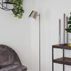 Hofstein Tontolos Stehleuchte LED Nickel-Matt, 1-flammig -LED Leuchten Verkäufe 2022 tontolos stehleuchte h3385388 7