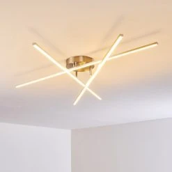 Hofstein Tornio Deckenleuchte LED Nickel-Matt, 3-flammig -LED Leuchten Verkäufe 2022 tornio deckenleuchte h3271759 do1 21